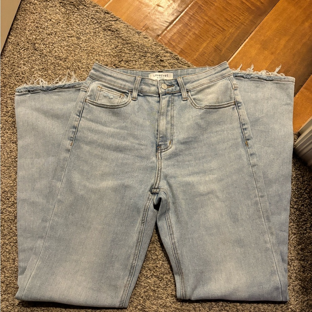 Lovervet by Vervet Light Blue Straight Leg Jeans